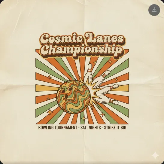 Retro Style Event Posters