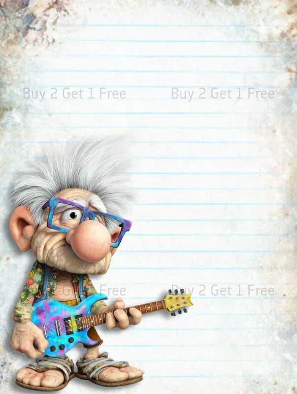 Boho Summer Seniors Plain Papers