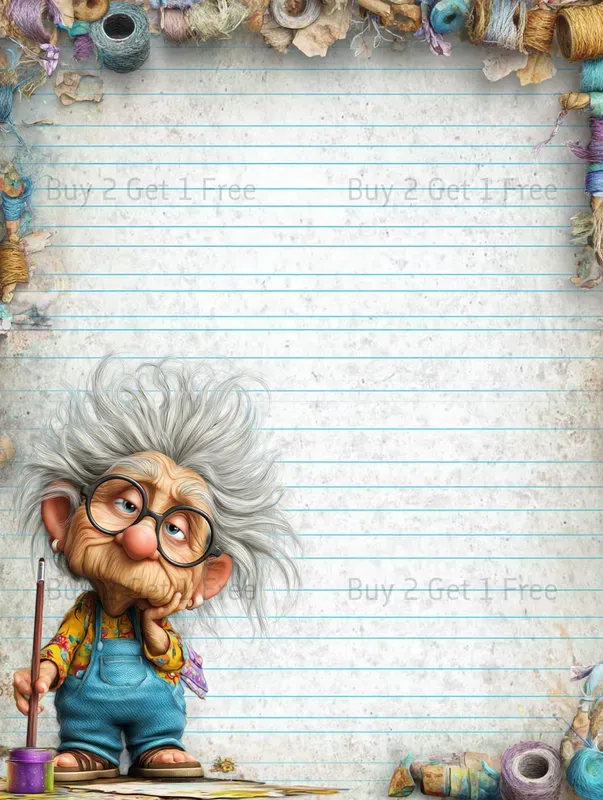 Boho Summer Seniors Plain Papers