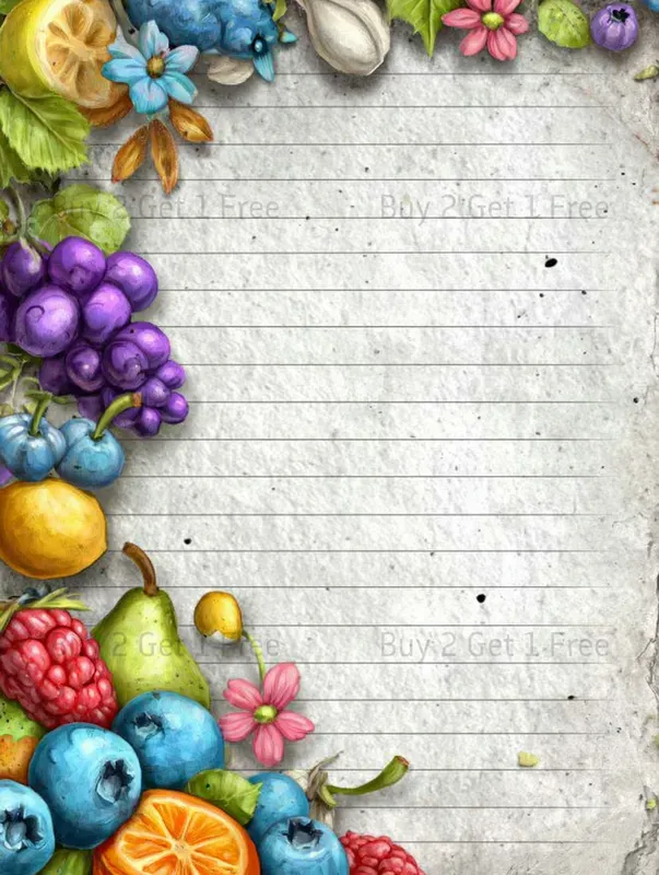 Boho Summer Seniors Plain Papers