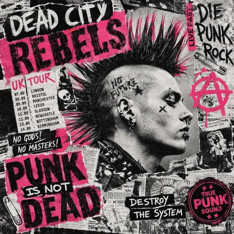 DIY Punk Grunge Poster Generator