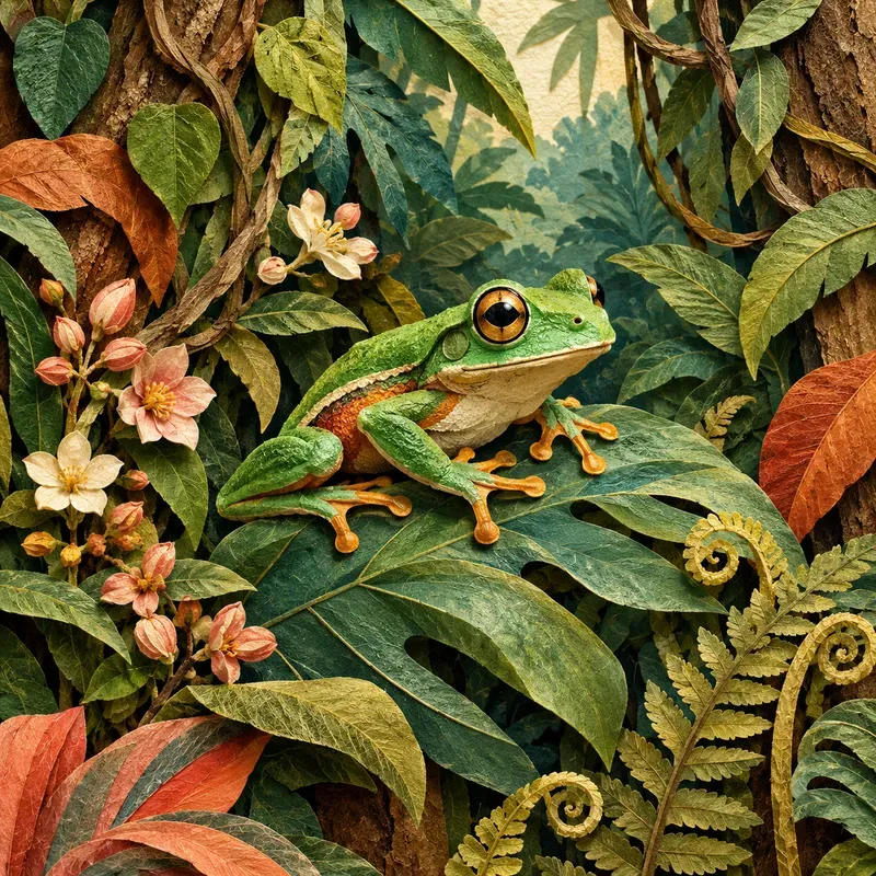 Tactile Paper Jungles