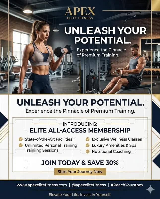 Business Photo Card Ad Generator