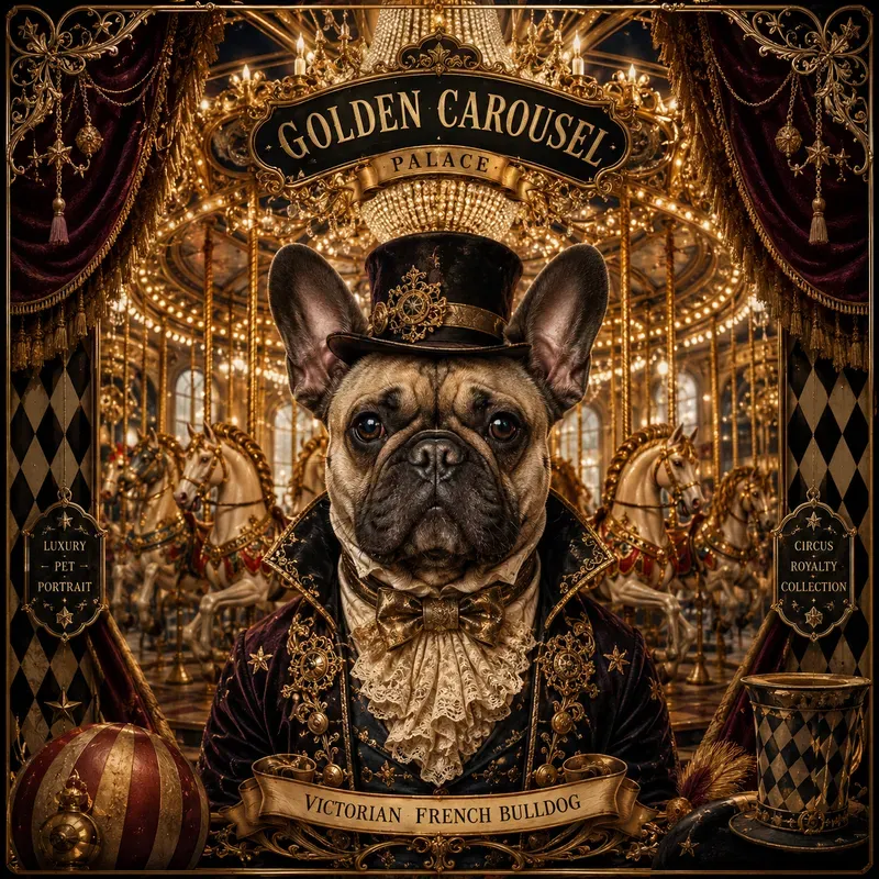 Luxury Circus Pet Portraits