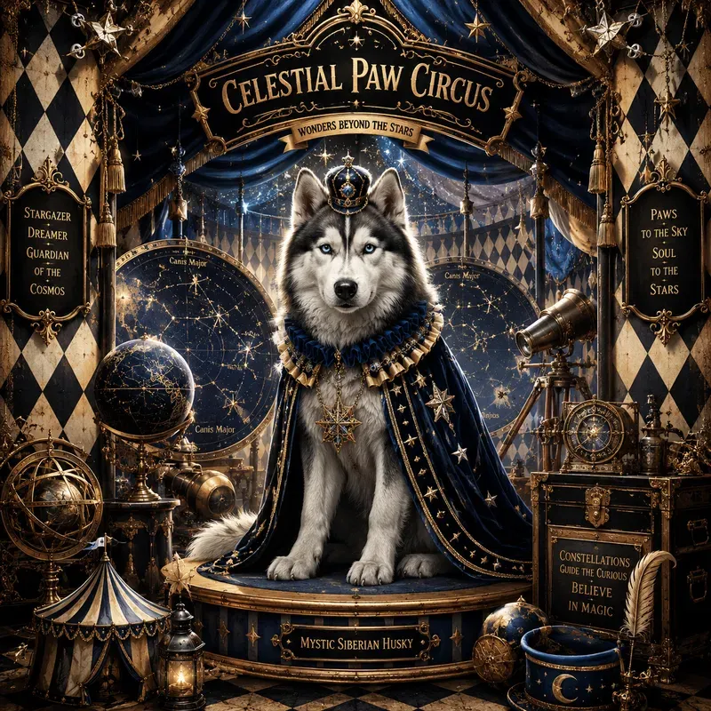 Luxury Circus Pet Portraits