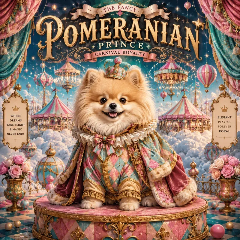 Luxury Circus Pet Portraits