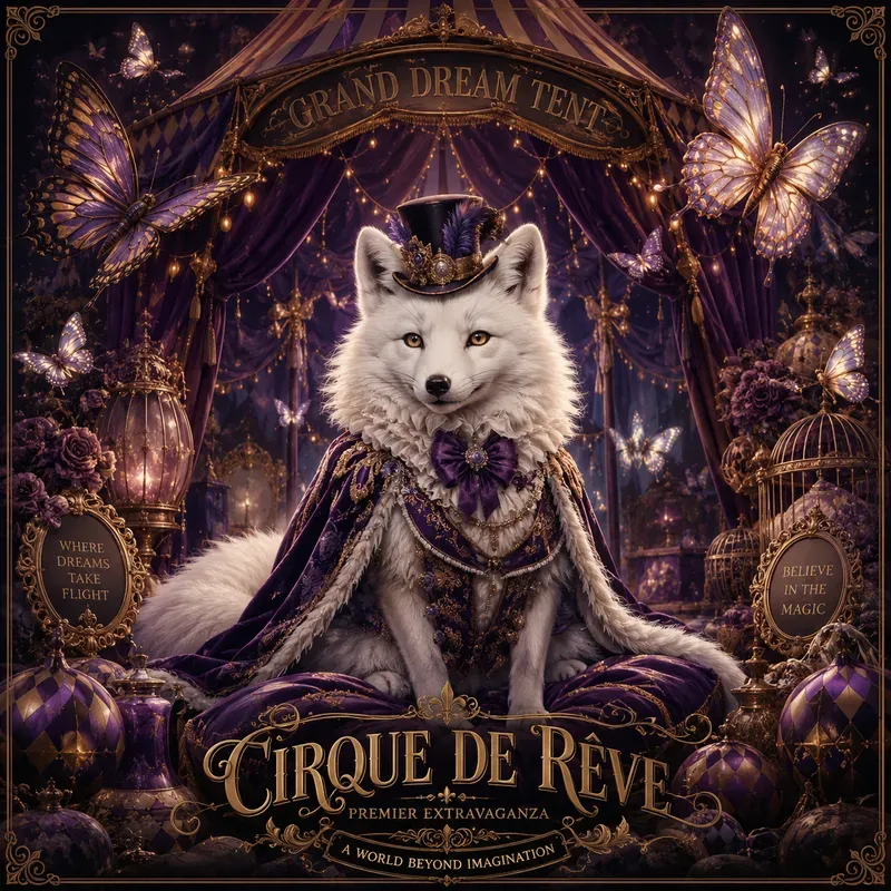 Luxury Circus Pet Portraits