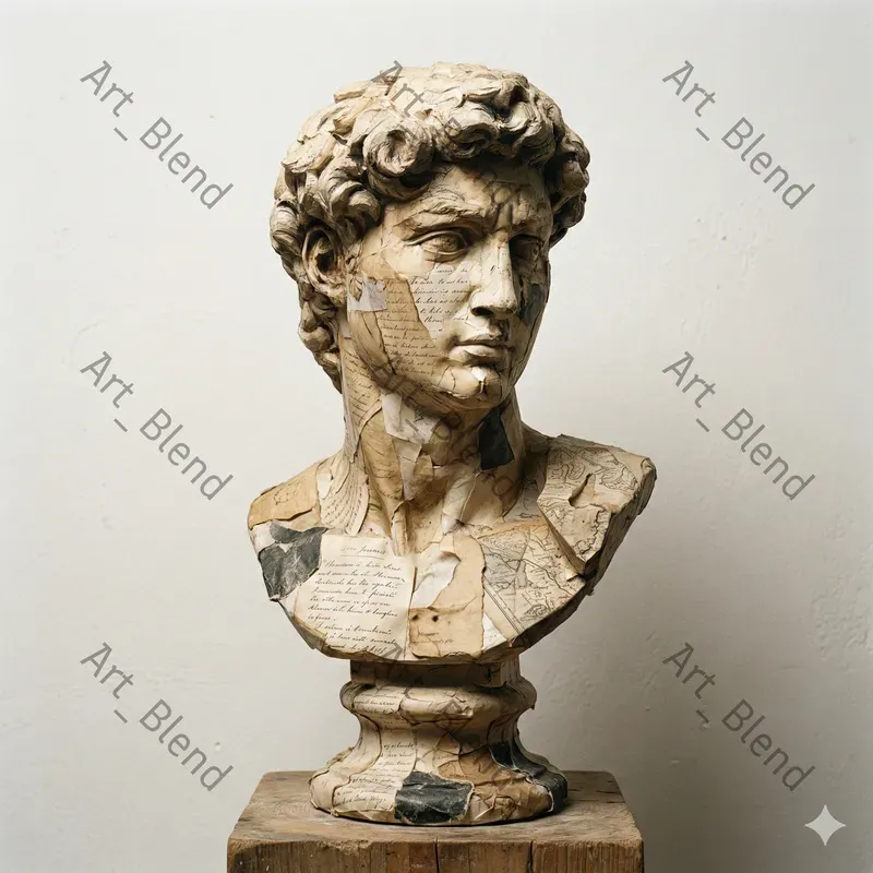 Crumpled Paper Art Images