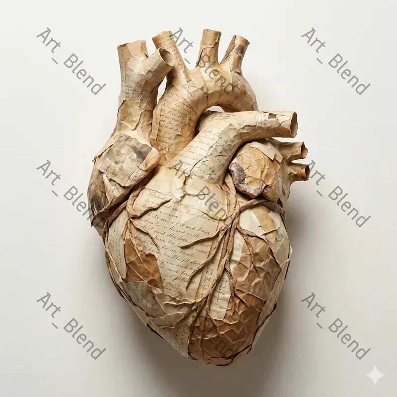 Crumpled Paper Art Images