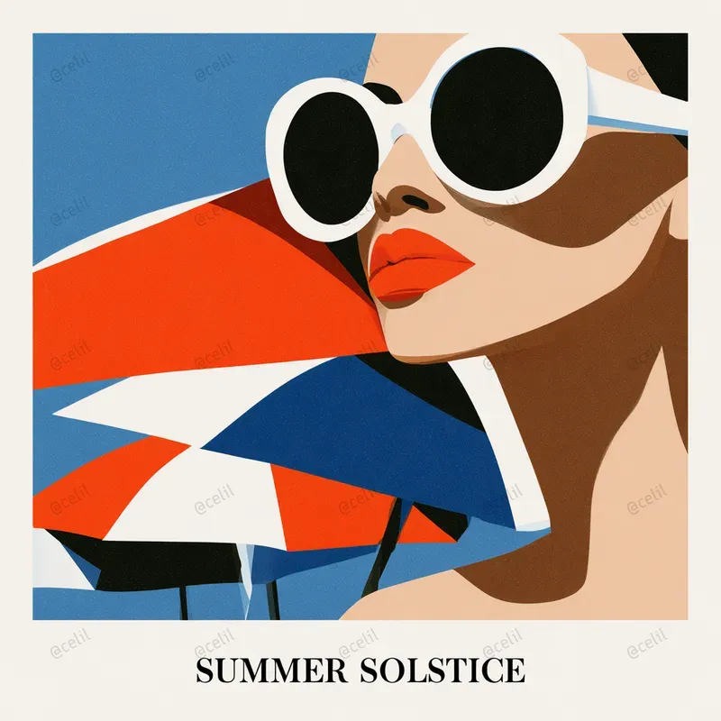 Retro Vector Album Art