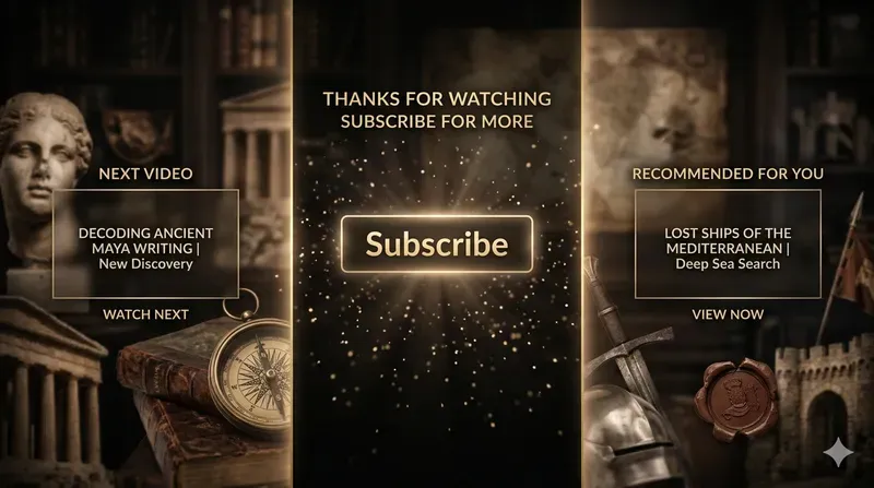 Cinematic End Screen Outro Panels