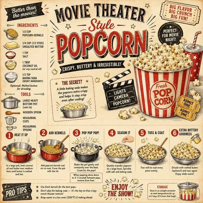 Vintage Recipe Infographics