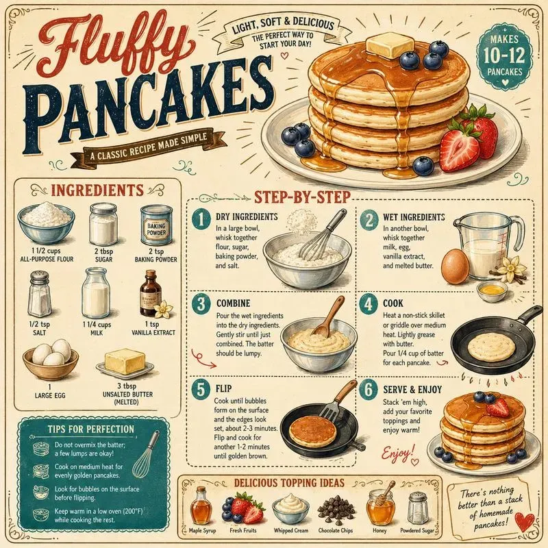 Vintage Recipe Infographics