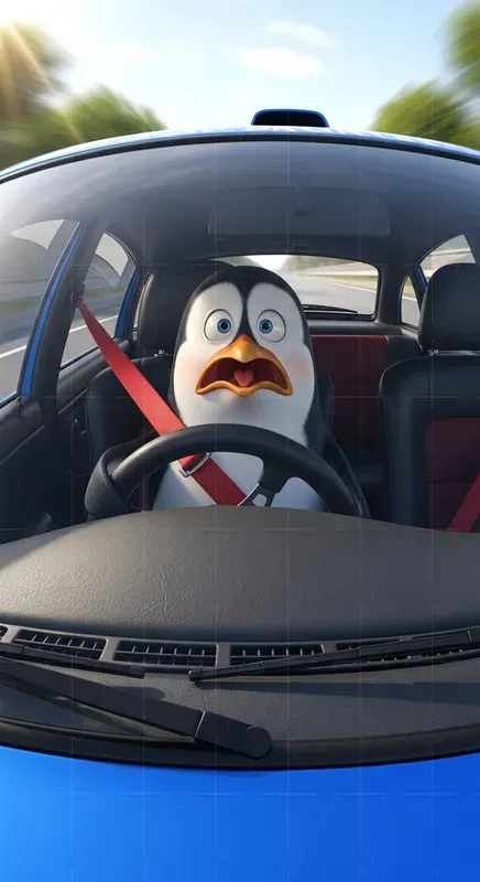 Funny Fisheye Cartoon Shocked Animals