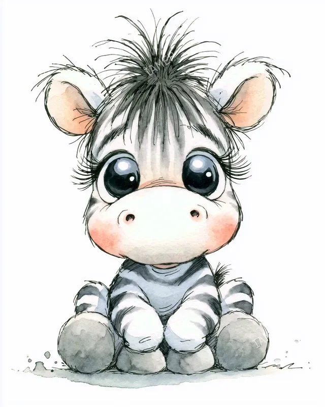Cute Storybook Animal Sketches
