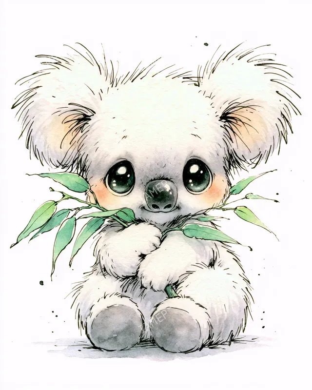 Cute Storybook Animal Sketches