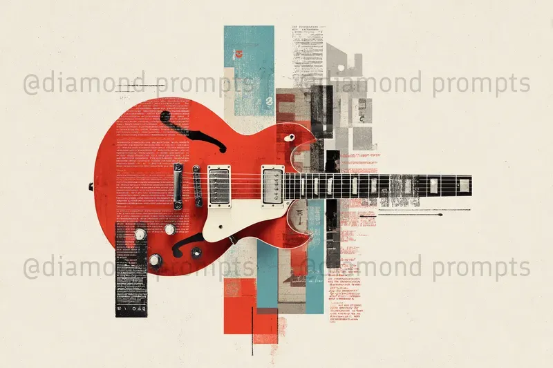 Editorial Music Collages