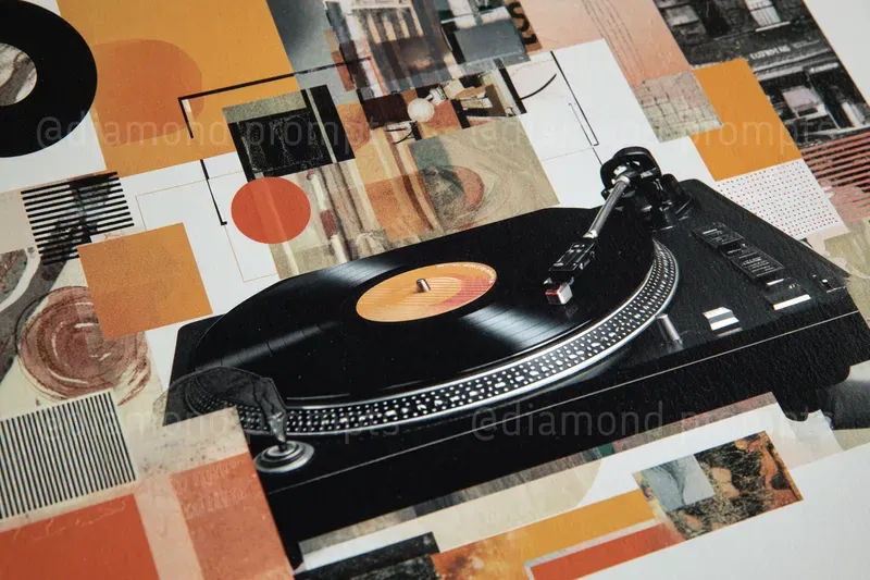 Editorial Music Collages