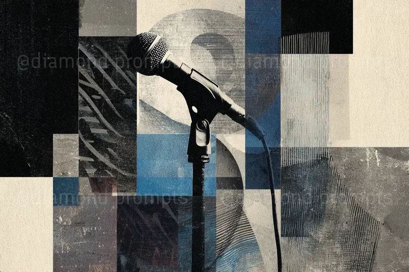 Editorial Music Collages
