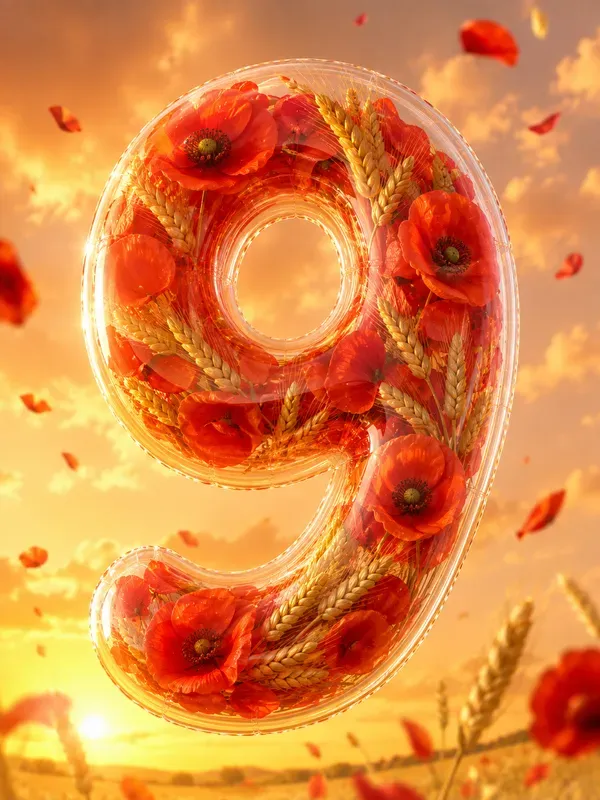 3D Inflatable Floral Typographies