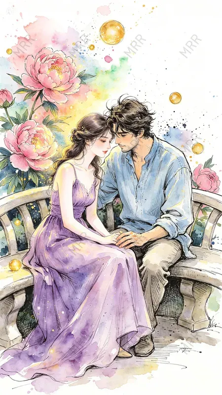 Ethereal Fantasy Watercolor Portraits