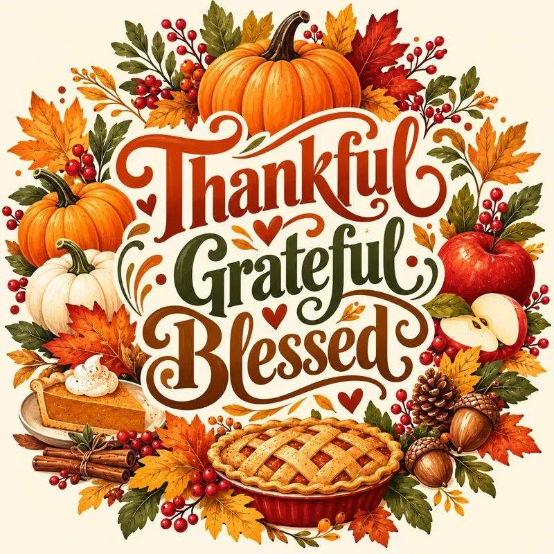 Thanksgiving Graphic Generator