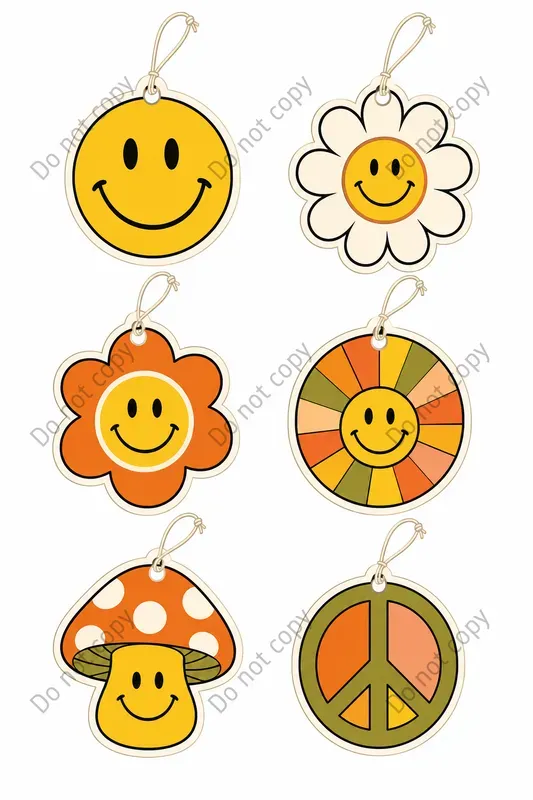 Car Air Freshener Design Sheets