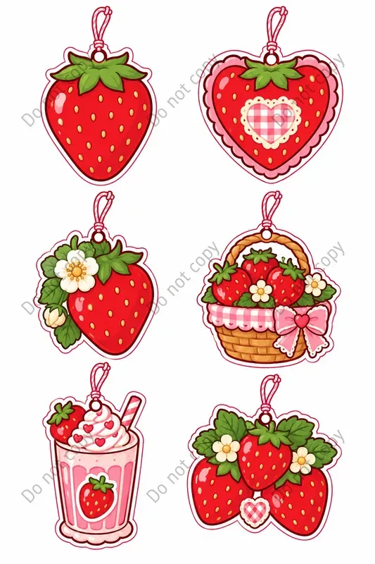 Car Air Freshener Design Sheets