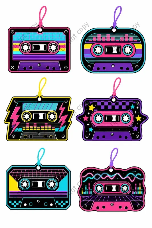 Car Air Freshener Design Sheets