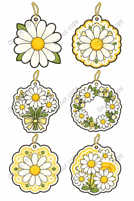 Car Air Freshener Design Sheets
