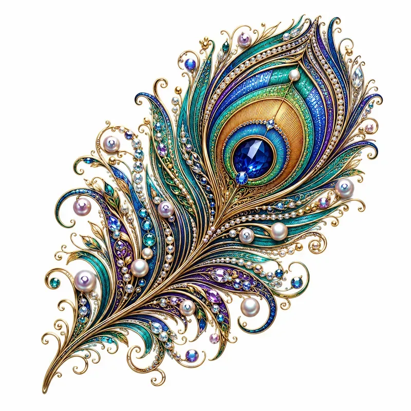 Mystic Feather Art Generator