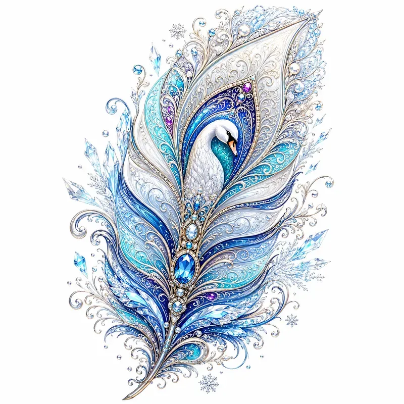 Mystic Feather Art Generator