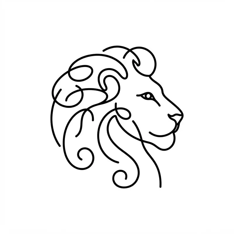 Animal Line Art Drawing Icons