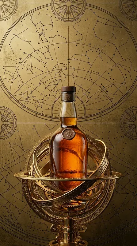 Etched Brass Celestial Maps