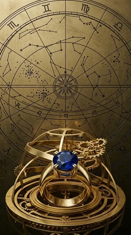 Etched Brass Celestial Maps