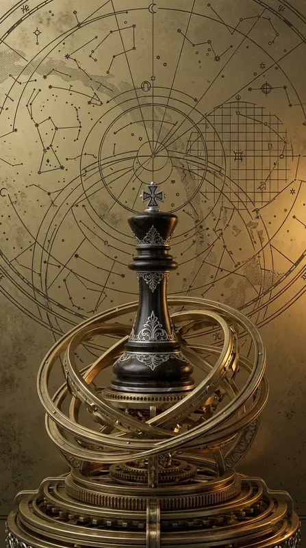 Etched Brass Celestial Maps