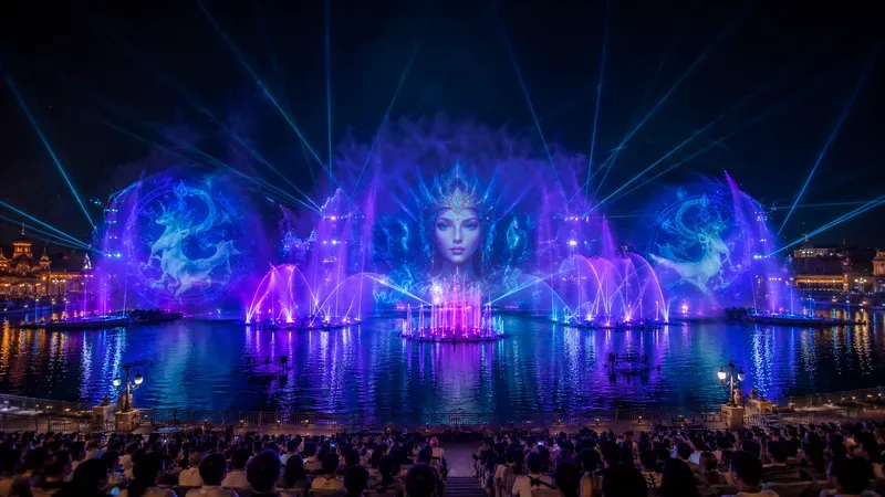 Aquatic Light Show Spectacles