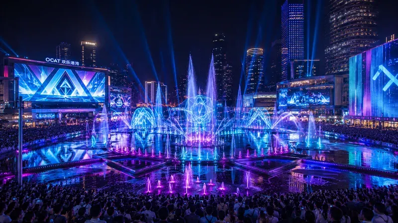 Aquatic Light Show Spectacles