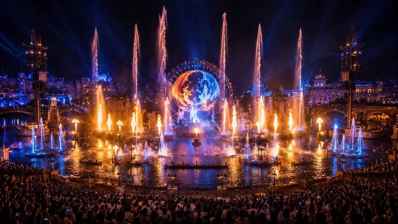 Aquatic Light Show Spectacles