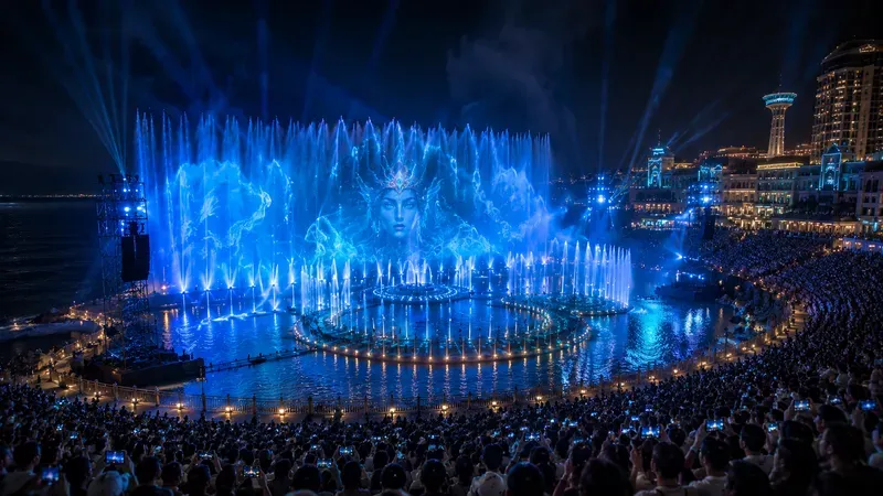 Aquatic Light Show Spectacles