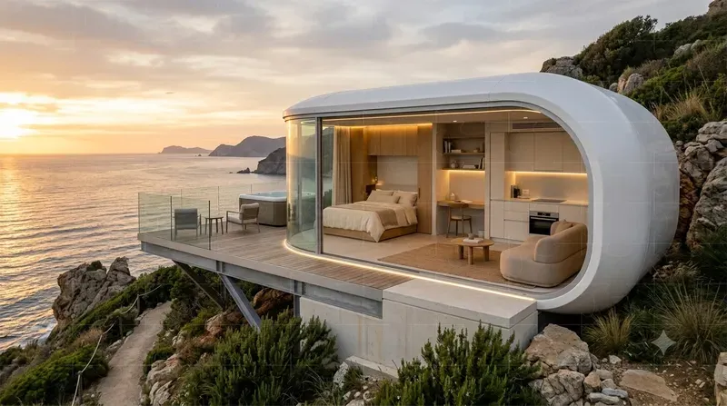 Futuristic Capsule House Designs