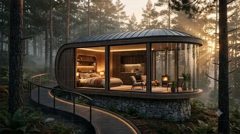 Futuristic Capsule House Designs