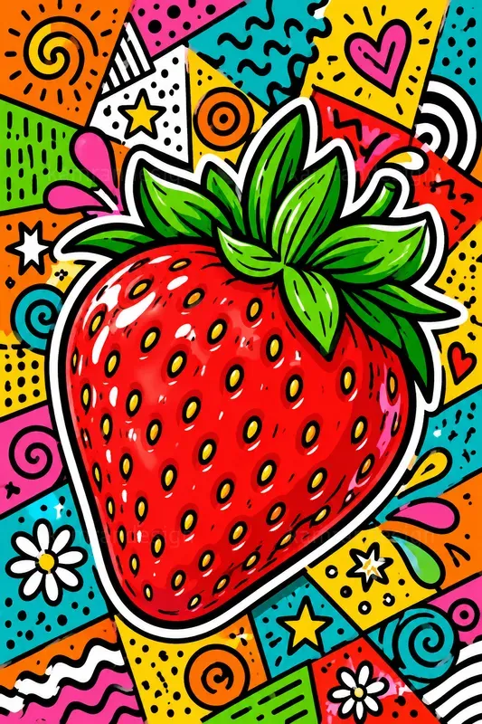 Bold Pop Art Doodle Designs