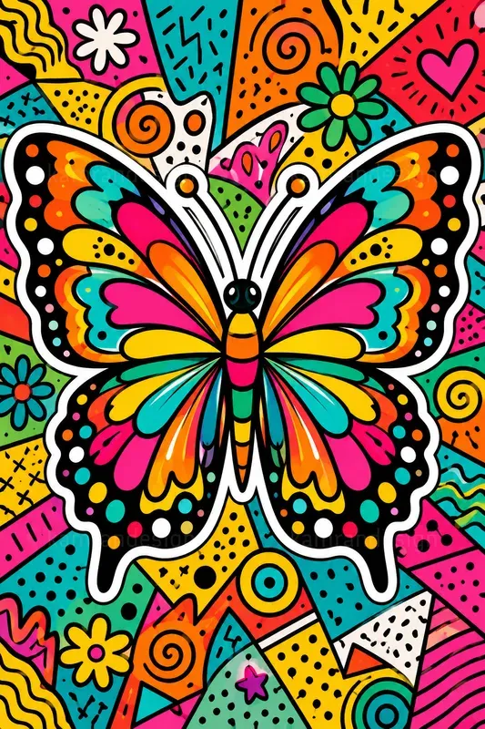 Bold Pop Art Doodle Designs