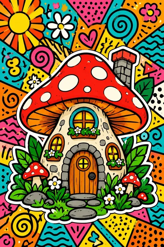 Bold Pop Art Doodle Designs