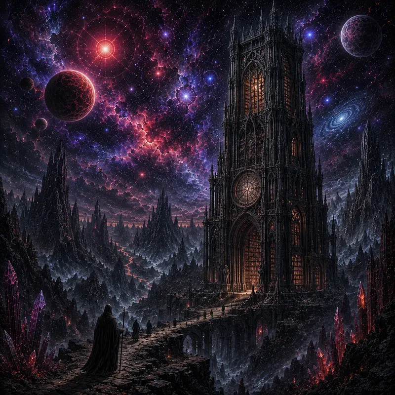 The Cathedrals Beneath Alien Stars
