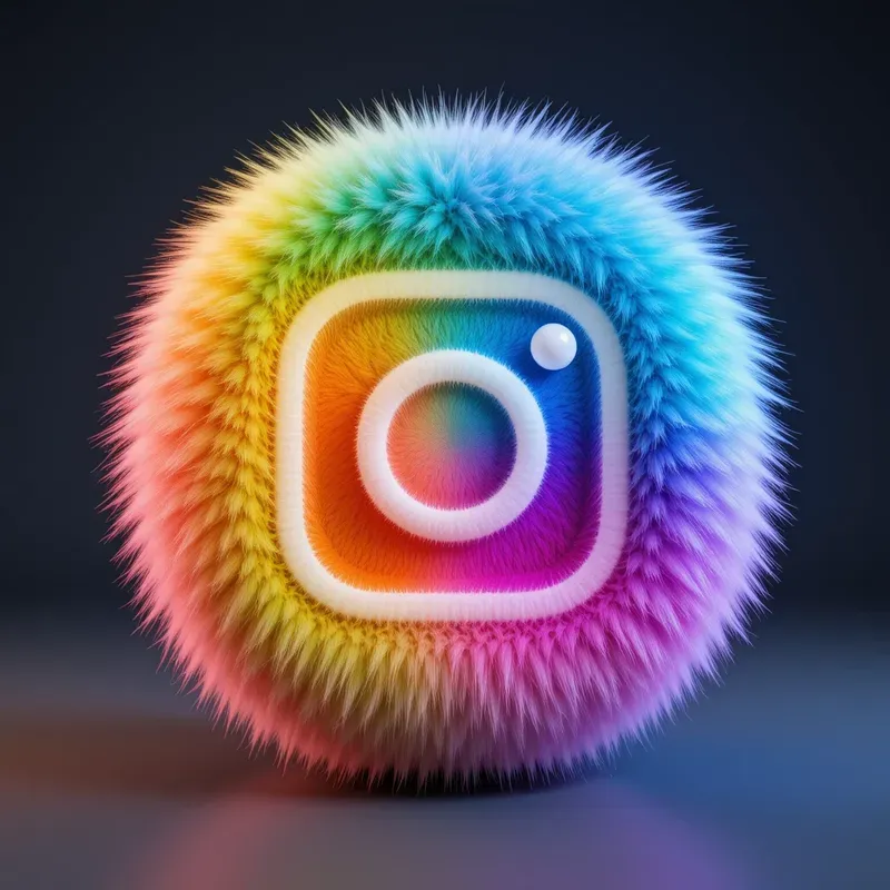 Fluffy 3D Brand Icons