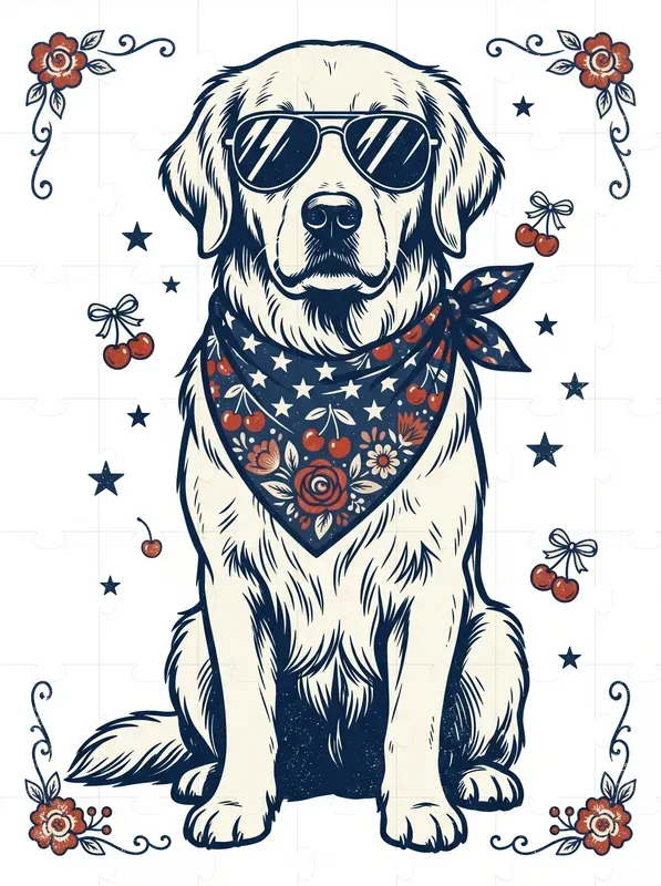 Vintage Character Tee Illustrations