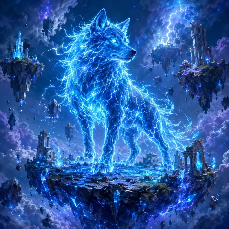 Magical Elemental Floating Realms