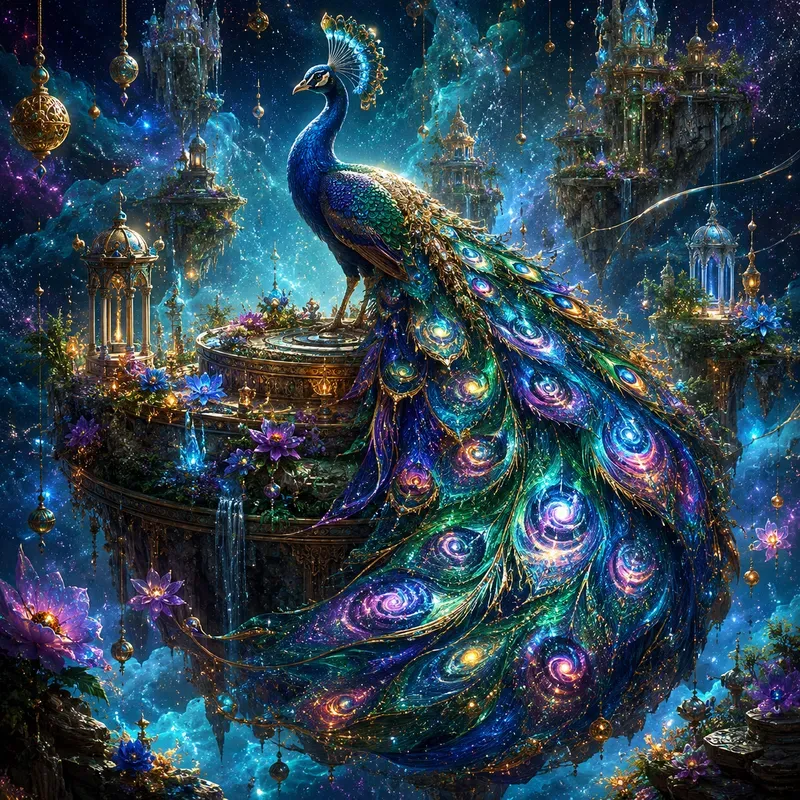 Magical Elemental Floating Realms